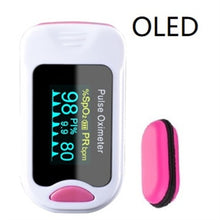 Load image into Gallery viewer, Fingertip Pulse Oximeter De Dedo Pulso Oximetro Home family Pulse Oxymeter Pulsioximetro finger pulse oximeter CE LED OLED